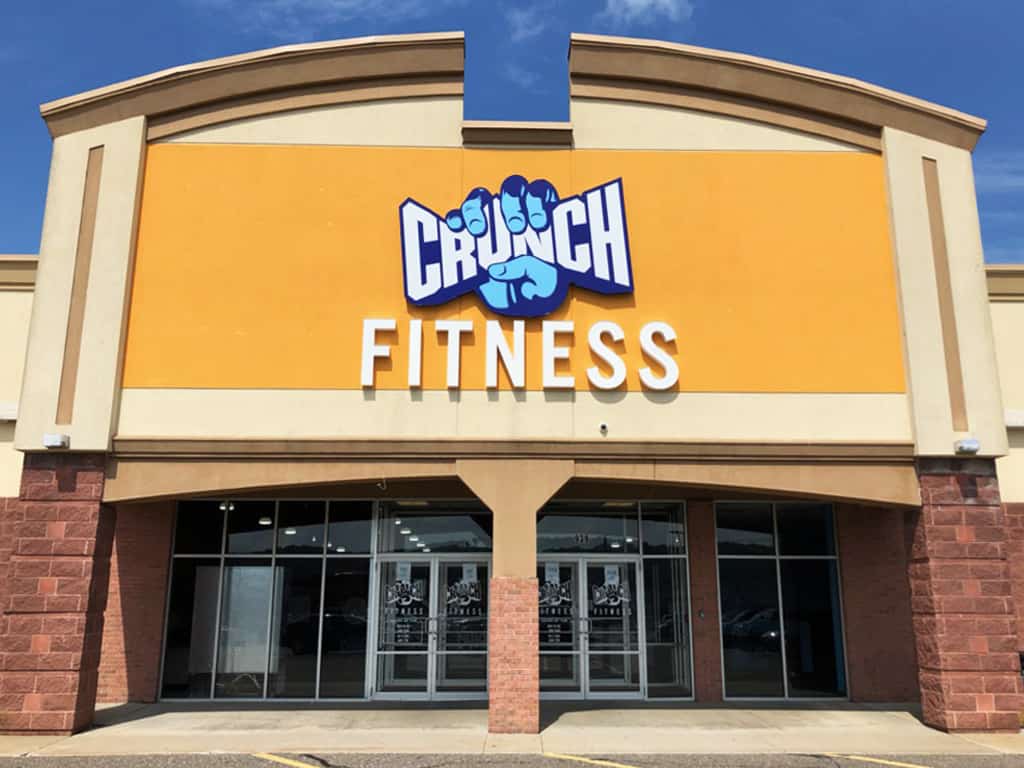 Crunch Fitness Retail Signage